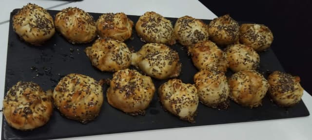 Empanadillas de berenjena y tomate